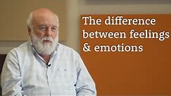What is the difference between feelings and emotions?
