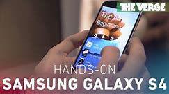 Galaxy S4 hands-on demo