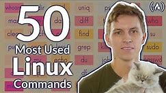 The 50 Most Popular Linux & Terminal Commands - Full Course for Beginners