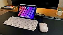 Logitech Pink K380 Keyboard & M220 Silent Mouse + iPad Mini 6