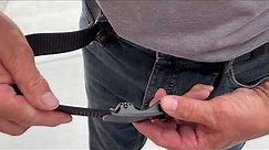 LionVII Men's Ratchet Belts - Web Belt with Click Buckle 1 3/8" Nylon Waist Strap, Fit 27-44" Waist