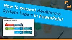 PPT TEMPLATE Healthcare System in PowerPoint