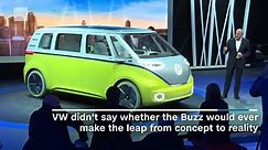 Retro Volkswagen bus gets electric touch
