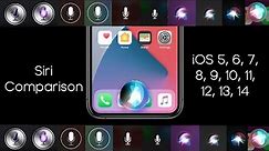 How has Siri's voice changed from iOS 5 to iOS 14? Siri Comparison!