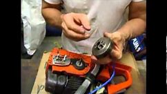 Chainsaw Repair - How to Replace the Clutch and Oil Pump on a Chainsaw