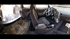 Toyota Matrix/Vibe seat removal & full interior detail