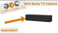 BUILD: IKEA Besta TV Stand