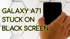 How To Fix A Samsung Galaxy A71 That’s Stuck On A Black Screen