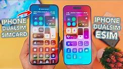 Perbedaan iPhone Dual Simcard dan iPhone Dualsim ESIM, Pemula Nonton !!!