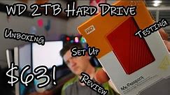 WD My Passport 2TB Unboxing Review Installation and Setup, Full Review