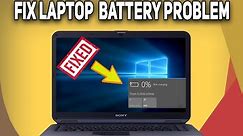 5 Ways to FIX Laptop Battery Not Charging | Laptop Battery Fix | Tech Zaada