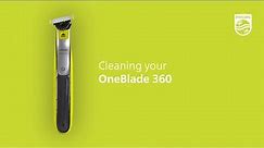 Philips OneBlade - How To Clean