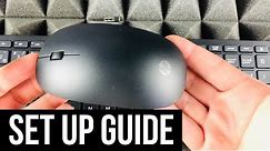 How to Set Up HP Bluetooth Keyboard & Mouse