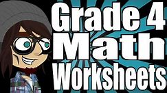 Grade 4 Math Worksheets and Lessons