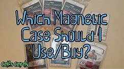 Which Magnetic (One-touch) Case should I use? How to store your cards
