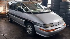 1993 Oldsmobile Silhouette minivan (quick tour and startup)
