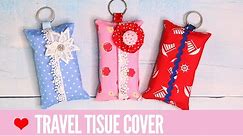 DIY Tissue Holder - Tissue Cover Pattern - For Travel & Pocket Tissues