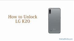 How to Unlock LG K20 - When Forgot Password