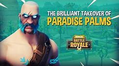 Ninja and Friends Takeover Paradise Palms!! - Fortnite Battle Royale Gameplay