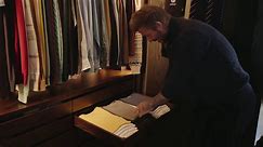 See why David Beckham's tour of his closet is going viral
