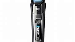 Philips Norelco Shaver 7100, Rechargeable Wet & Dry Electric Shaver with SenseIQ Technology and Pop-up Trimmer for Male S7788/82