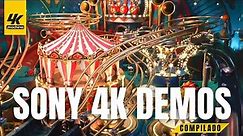 4K Video Demo Ultra HD Sony Compilated