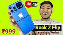 Snexsian Rock Z Flip Phone Unboxing & Review | iPhone Look | Snexsian Rock Z Features
