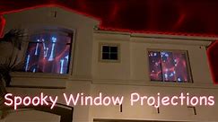 Halloween Projection Mapping - Spooky Window Projections