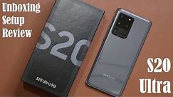 Samsung Galaxy S20 Ultra - Unboxing, First Time Setup and Review