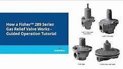 How a Fisher 289 Gas Relief Valve Works - Guided Operation Tutorial