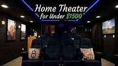 Awesome DIY Basement Home Theater for Under $1500