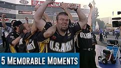 5 memorable moments from the NHRA World Finals