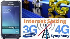 Samsung Galaxy J1 J2 J5 Internet Settings Data Configuration | English Tutorial