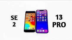 iPhone SE 2 vs 13 Pro - SPEED TEST