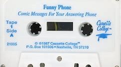Funny Phone Volume 1 answering machine messages cassette 1987