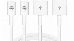 iPhone Charger, 2 Pack USB Charging Cable[MFi Certified] Data Sync Transfer Cord for iPhone 12/11 Pro Max/XS Max/XR/X/8/7/6s/6/Plus/5 SE/5s iPad Pro/Air/Mini(1M/3.3ft 2 Pack)