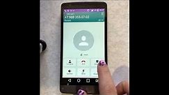 LG G3 S Titan (D724) Incoming call + Phone review