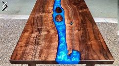 How to Make a Colored Epoxy Resin Table