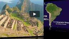 South America Song and Test from "Geography Songs" by Kathy Troxel