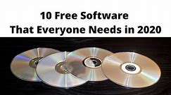 10 Free Software That Everyone Needs in 2020