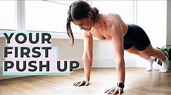 How To Get Your First Push Up - Beginner Calisthenics and Motivation - Lucy Lismore Fitness