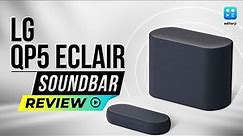 LG QP5 Eclair Soundbar Review: compact Dolby Atmos experience!