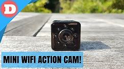 Quelima SQ13 Review, Unboxing & Setup - Mini Wifi Action Cam!