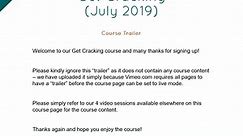 Get Cracking (July 2019)