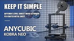 Anycubic Kobra Neo | Turns Your Creativity Into Reality At Every Second Counts | 3D Printer