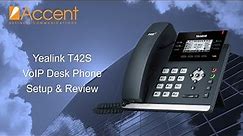 Yealink T42S Setup - VoIP Phone Review & Config