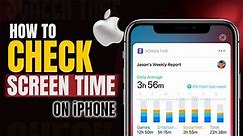 How to Check Screen Time on iPhone | Set Up Parental Controls