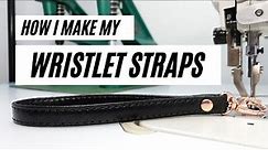 How To Sew WRISTLET STRAPS & Add Swivel Clips - Chris Lucas Designs
