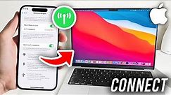 How To Connect iPhone Hotspot To Mac - Full Guide