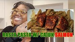 VALENTINE'S DAY DINNER FOR 2 | INFUSED RASTA PASTA WITH INFUSED CAJUN SALMON | COOKIN' W/ OHH-WEE
